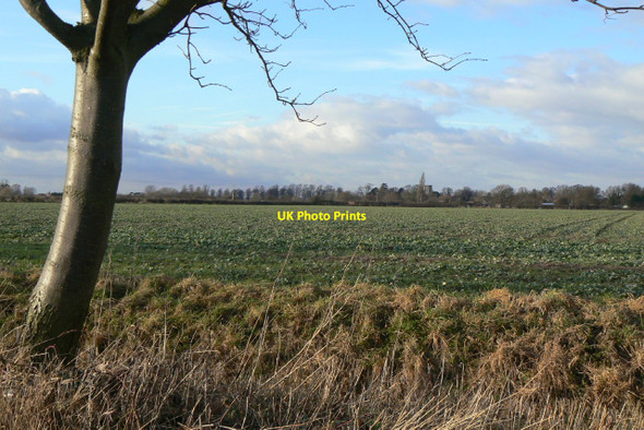 Photo 6"x4" Fields in the Vale Langar c2011