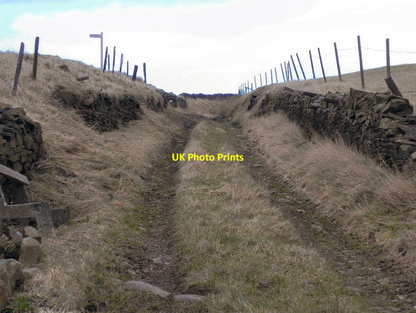 Photo 6"x4" Stoney lane Slackcote c2011