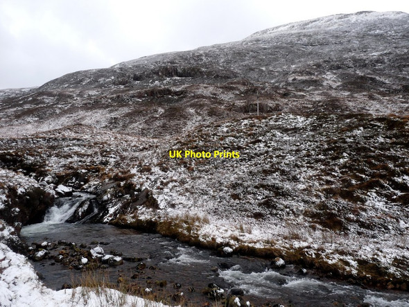 Photo 6"x4" Allt na Lairige Moire Lairigm\u00f2r c2011