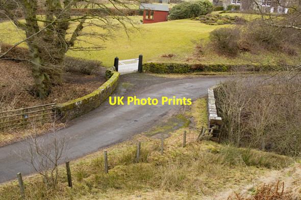 Photo 6"x4" Burnmouth Bridge Enterkinfoot c2011