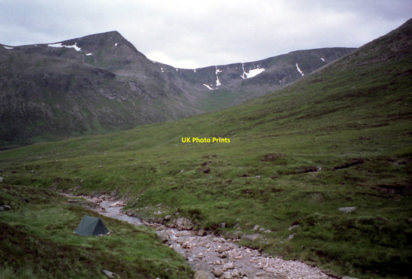 Photo 6"x4" Camping under Ben Macdui Allt a' Choire Mh\u00f2ir\/NN9899 c1994