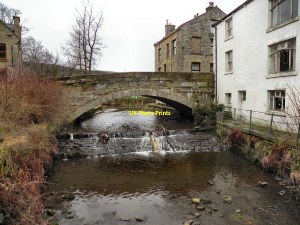 Photo 6"x4" Delph Bridge Delph c2011