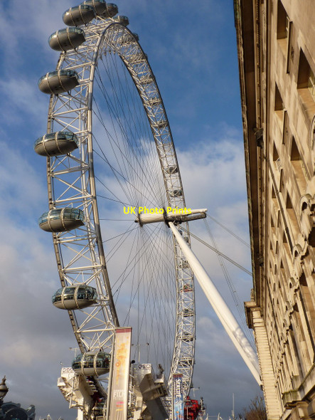 Photo 6"x4" The London Eye Westminster c2011