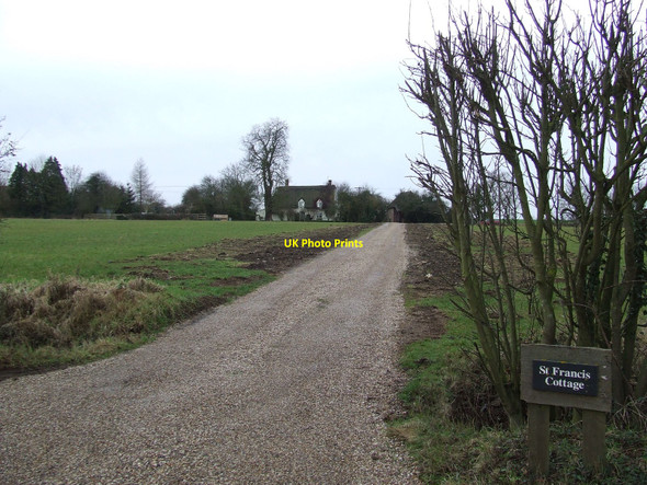 Photo 6"x4" St. Francis Cottage Dunstall Green c2011