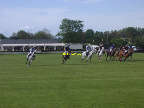 Photo 6"x4" Polo Match at Ham Richmond\/TQ1874 c2009