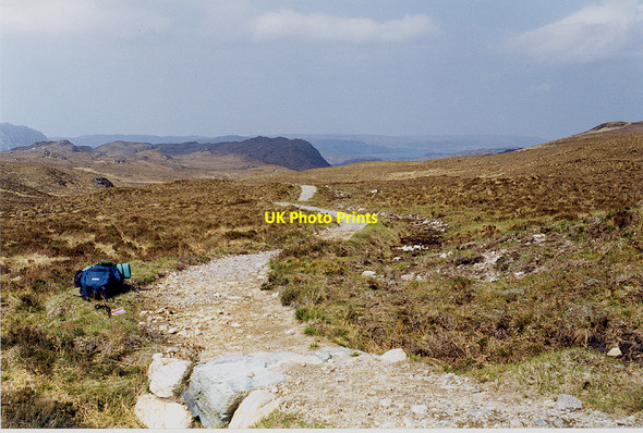 Photo 6"x4" The path from Carnmore heading for Kernsary Spidean nan Clach c1999