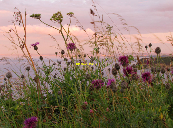 Photo 6"x4" Sunset at Nose's Point, Seaham, County Durham Seaham c2010