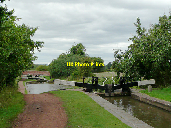 Photo 6"x4" By Tardebigge  Lock No 46, Worcestershire Bromsgrove c2010
