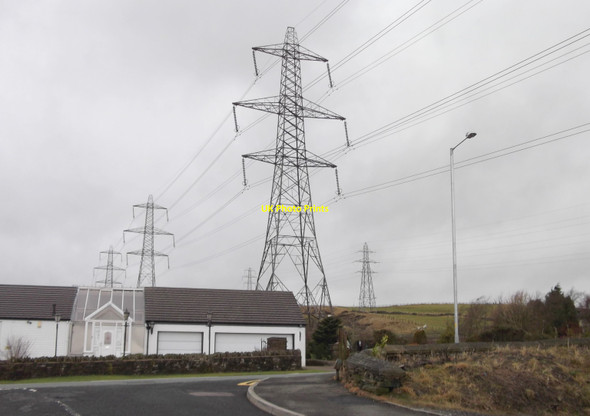 Photo 6"x4" National Grid at Weir, Rossendale Dean\/SD8525 c2011