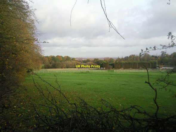 Photo 6"x4" Kemnal Manor Stables from Belmont Lane Foxbury c2010
