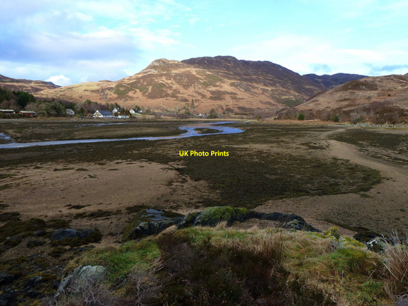 Photo 6"x4" Nostie Bay at low tide Ardelve c2011