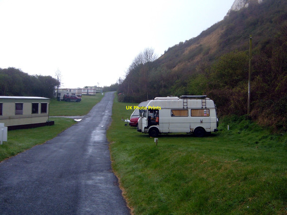 Photo 6"x4" Folkestone, Little Switzerland Campsite Capel-le-Ferne c2009