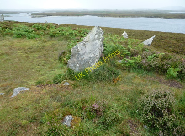 Photo 6"x4" Stones of Pobull Fhinn Loch Euphort c2009