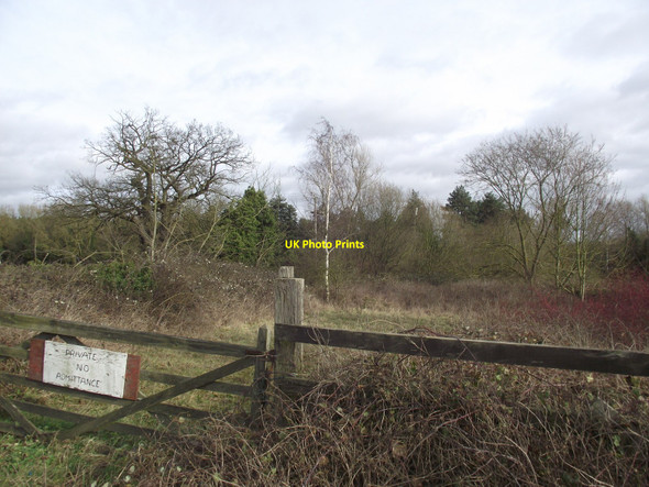 Photo 6"x4" Private No Admittance Ixworth Thorpe c2011