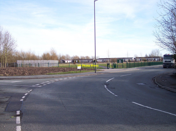 Photo 6"x4" Mab Lane joins Deysbrook Lane Stockbridge Village c2011