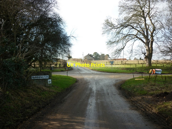 Photo 6"x4" Entering Nunnington, North Yorkshire Nunnington\/SE6679 c2011