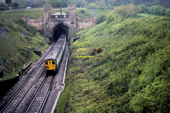 Photo 6"x4" Brighton Belle north out of Clayton Tunnel in 1972 Clayton\/TQ3014 c1972