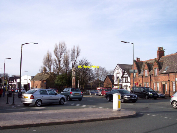 Photo 6"x4" Traffic in West Derby village Liverpool c2011