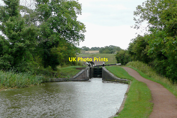 Photo 6"x4" Worcester and Birmingham Canal at Tardebigge Locks Upper Gambolds c2010