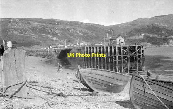 Photo 6"x4" Ullapool Harbour, 1963 Ullapool c1963