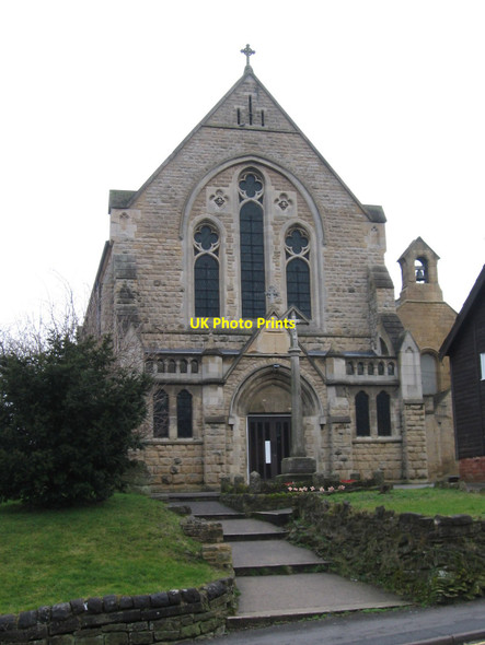 Photo 6"x4" Shirebrook - Holy Trinity Parish Church Shirebrook c2011