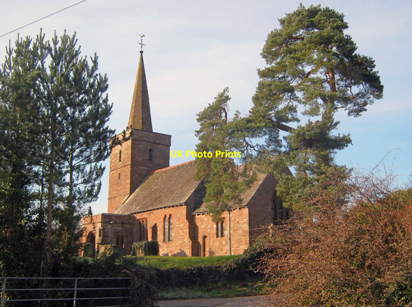 Photo 6"x4" Church of St Dubricius Ballingham c2011