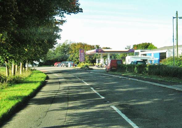Photo 6"x4" Creetown Service Station Creetown c2010