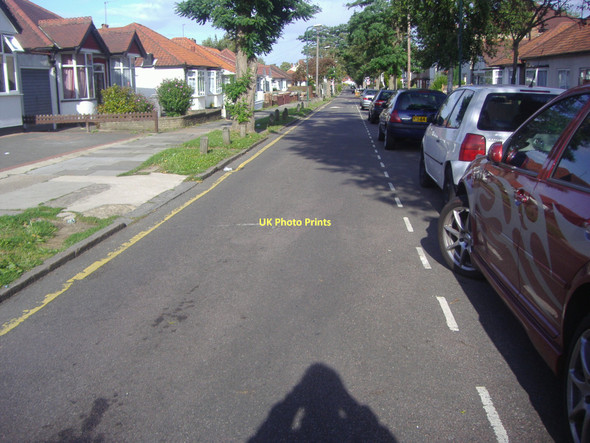 Photo 6"x4" Rugby Avenue, Sudbury Wembley c2009