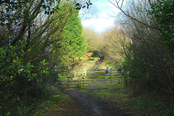 Photo 6"x4" Gates on footpath Adlington\/SD6013 c2011