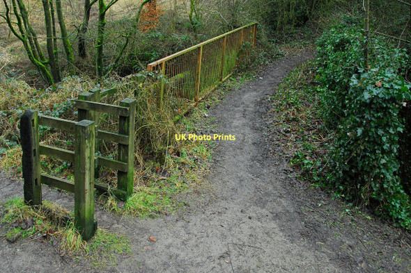 Photo 6"x4" Footbridge over the river Douglas Adlington\/SD6013 c2011