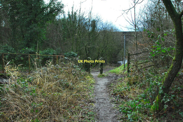 Photo 6"x4" Path towards the aqueduct Adlington\/SD6013 c2011