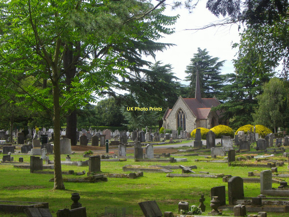 Photo 6"x4" East Sheen cemetery Richmond\/TQ1874 c2009