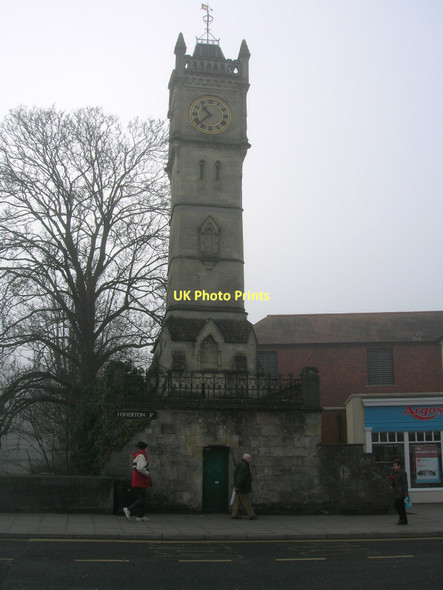 Photo 6"x4" Clock tower, Salisbury Salisbury c2011