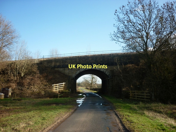 Photo 6"x4" Bridge #CFM-7 Laith Staid Lane, Church Fenton Newthorpe\/SE4732 c2011