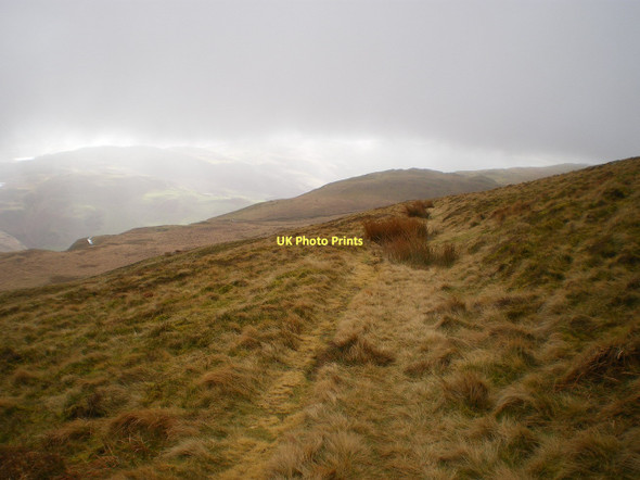Photo 6"x4" Descent path from Trum Gelli Cwrt\/SH6800 c2011