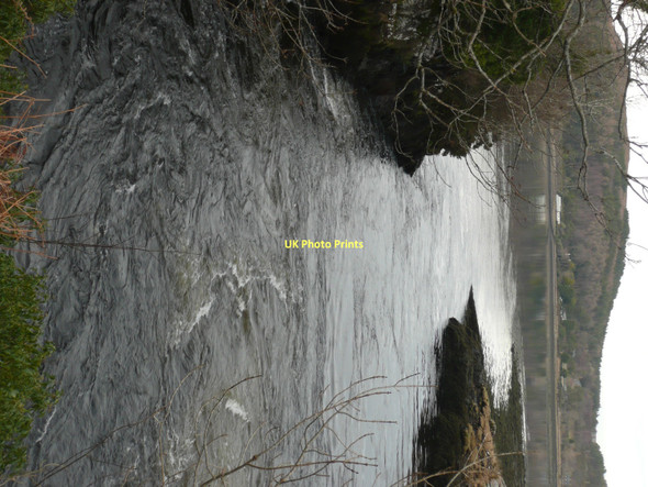 Photo 6"x4" River Ewe enters Loch Ewe Pool Crofts c2011