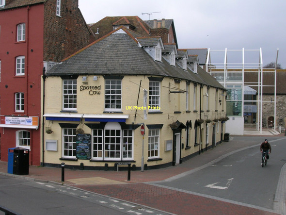 Photo 6"x4" The Spotted Cow, Poole Poole\/SZ0191 c2011