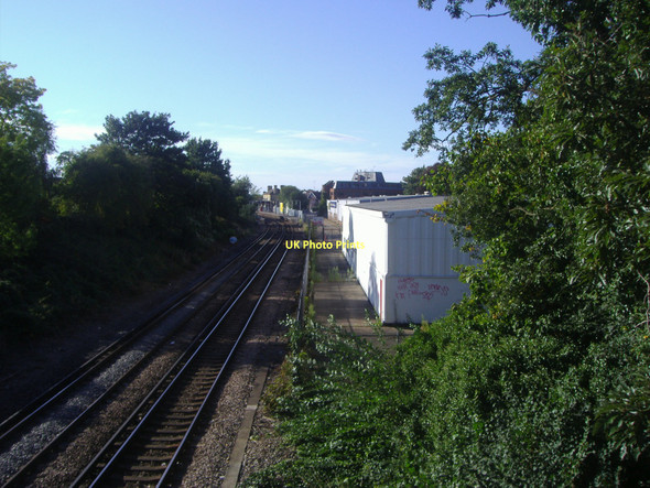 Photo 6"x4" Railway lines, Norbiton Kingston Upon Thames c2009