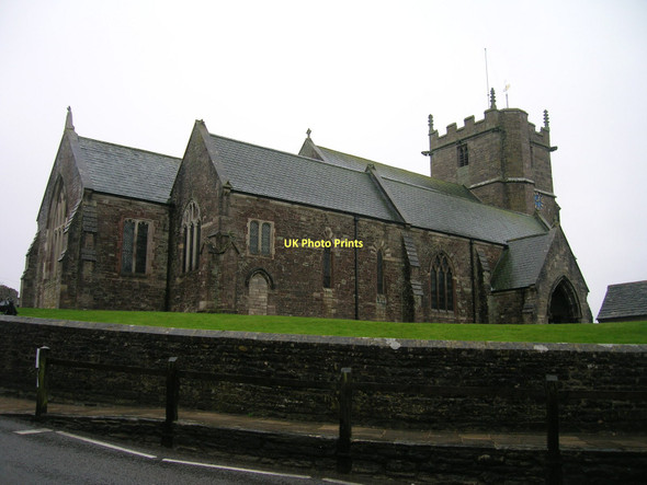 Photo 6"x4" Parish Church of St Edward King and Martyr, Corfe Castle Corfe Castle c2011
