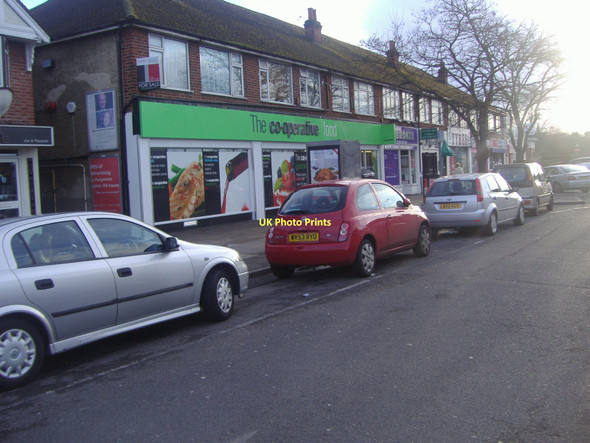 Photo 6"x4" Shops on Terrace Road, Walton on Thames Walton-on-Thames c2011