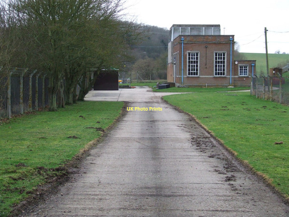 Photo 6"x4" Water Pumping Station Chelsworth c2011