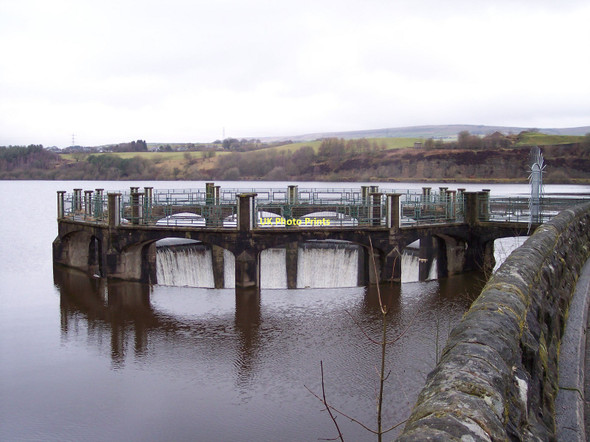 Photo 6"x4" Wayoh reservoir overflow Chapeltown\/SD7315 c2011