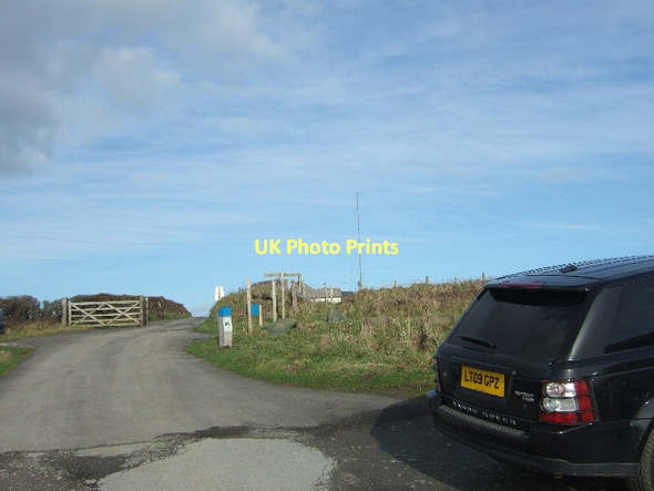 Photo 6"x4" Car park at Bolberry Down Bolberry c2011