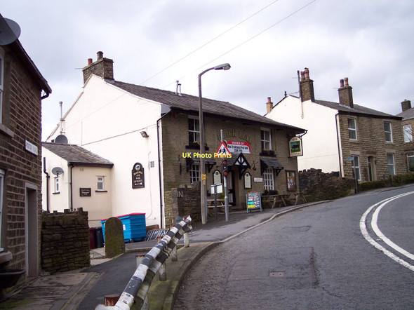 Photo 6"x4" The Black Bull Chapeltown\/SD7315 c2011