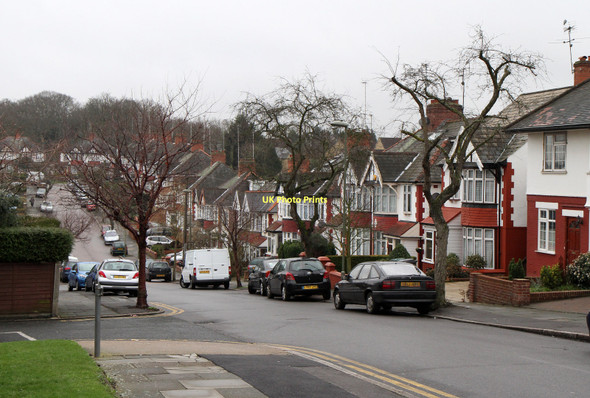 Photo 6"x4" Woodleigh Avenue Friern Barnet c2011