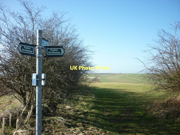 Photo 6"x4" A bridleway to Somerby Top Searby c2011