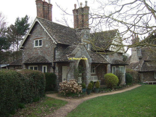 Photo 6"x4" Blaise Hamlet - the fourth cottage - Double Cottage - from the south east Blaise Hamlet c2010