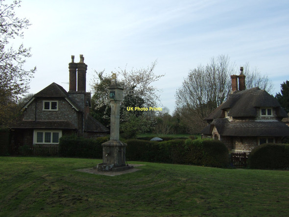 Photo 6"x4" Blaise Hamlet - the sixth - Dial Cottage - and seventh cottages Blaise Hamlet c2010