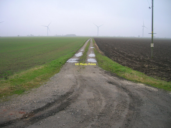 Photo 6"x4" Farm track, Newland Newland\/SE6924 c2011