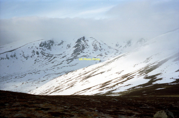 Photo 6"x4" Looking across the southern slopes of Carn Eas Carn Eas c1991